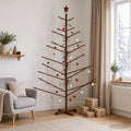 Wooden Christmas Tree KOTKA 180 cm Bamboo and solid pine wood