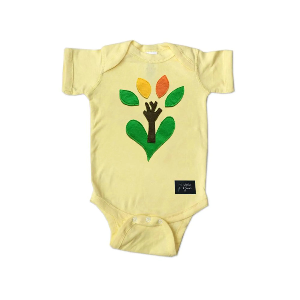 mi cielo x JUAN DE LASCURAIN - The Tree - Yellow Onesie - Boys or Girls
