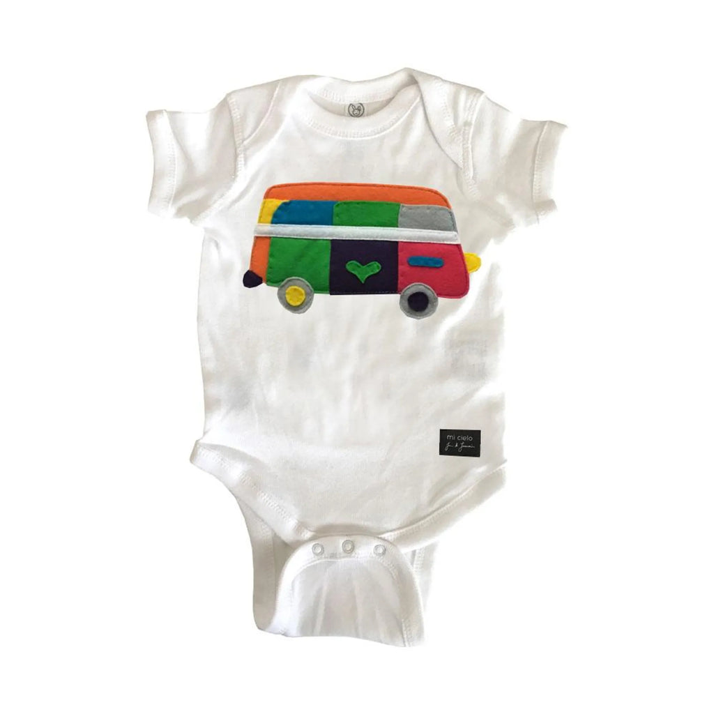 mi cielo x JUAN DE LASCURAIN - The Van -  White Onesie