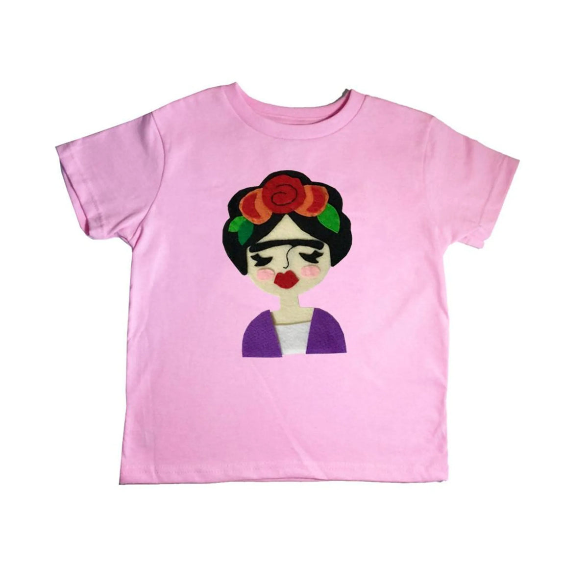 Frida - Kids Shirt - Pink and Gray