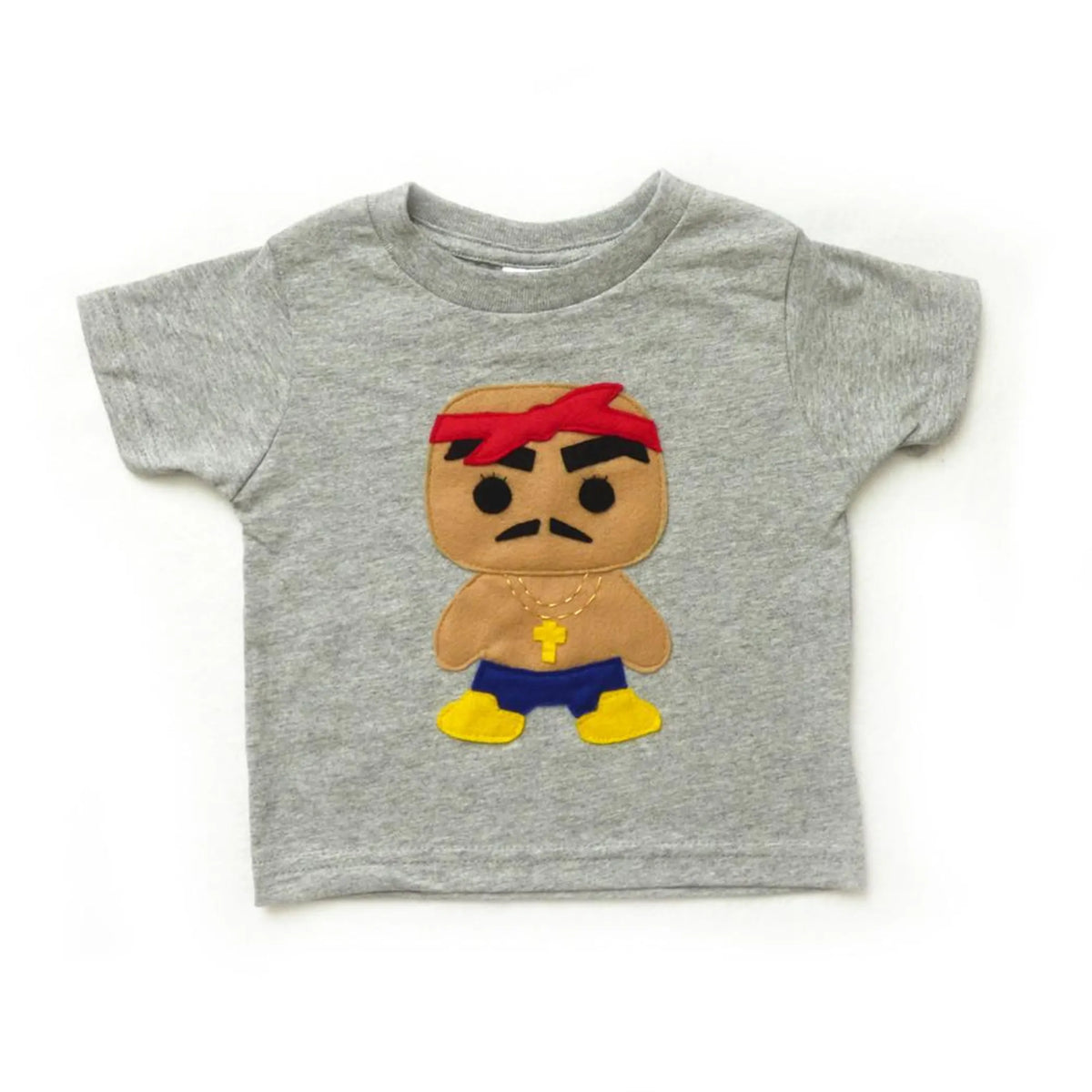 Kids T-shirt - Rad Rapper - Red Bandana