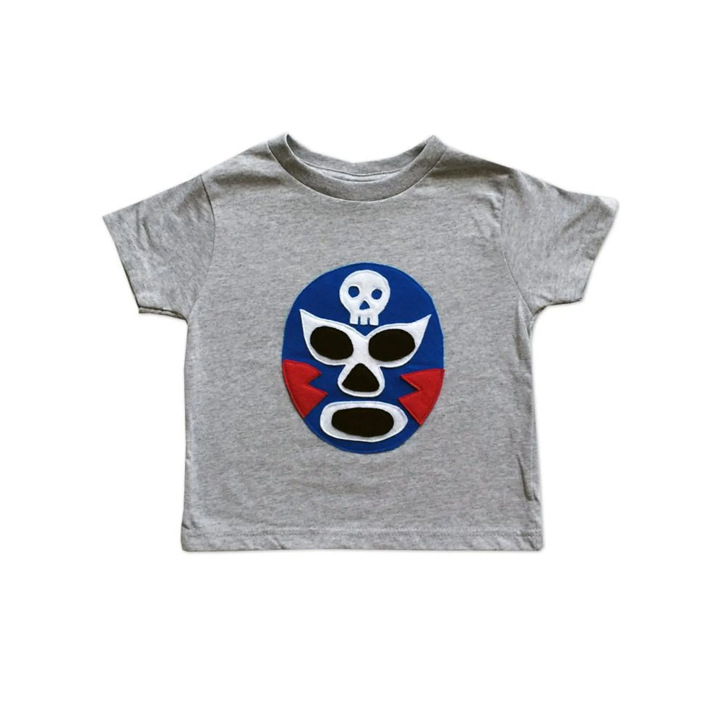 Kids T-shirt - Luchador Azul