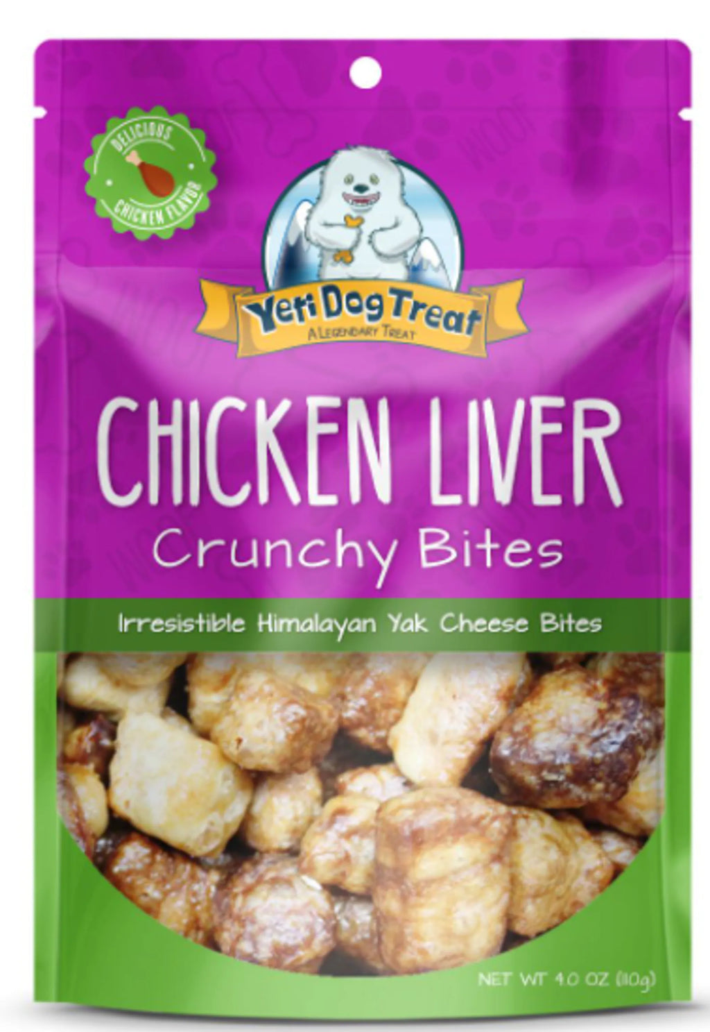 Yeti Bites - Chicken liver, 4 OZ, 1