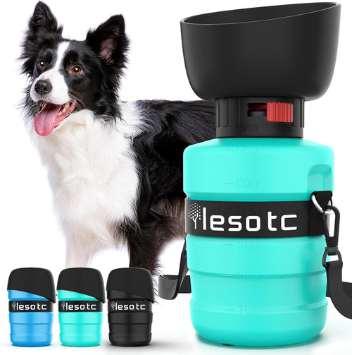 21oz Portable Dog Water Bottle Dispenser-3.5Gen-1