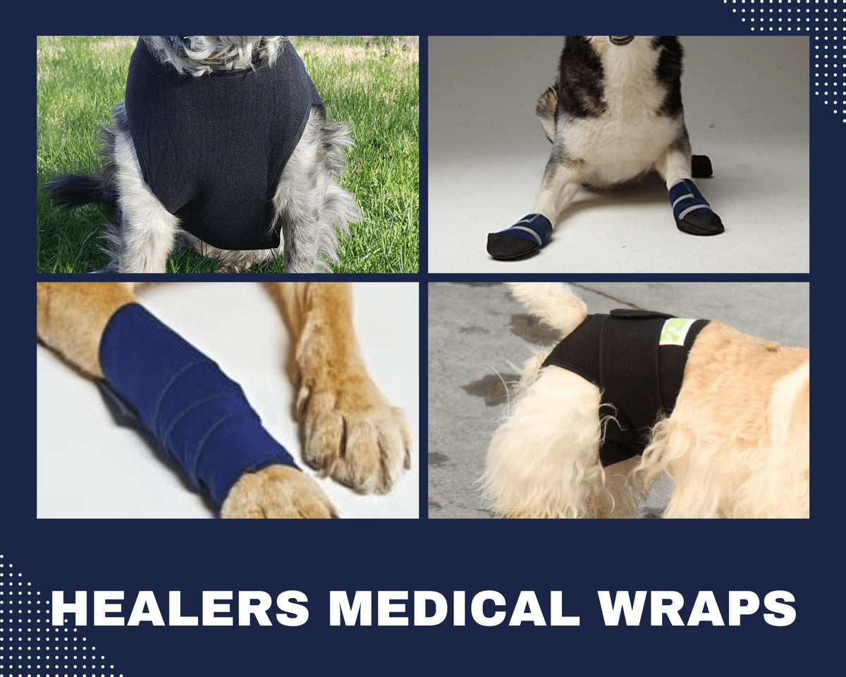 Healers Therapeutic & Anxiety Rear Wrap - 1, L