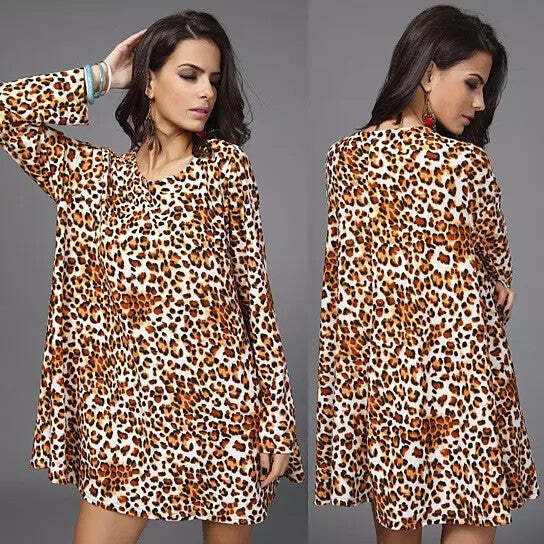 Wilderness Tunic Leopard Print Dress For A Party Animal