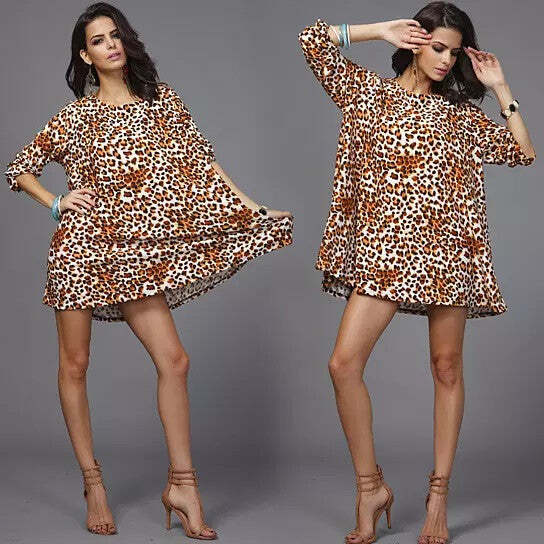 Wilderness Tunic Leopard Print Dress For A Party Animal
