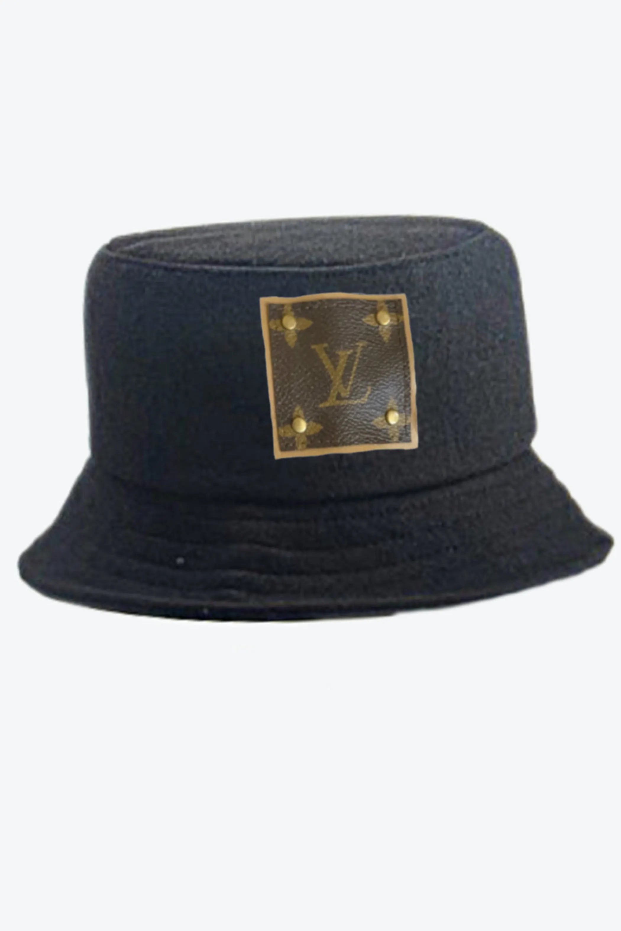 Upcycled Wool Blend Bucket Hat