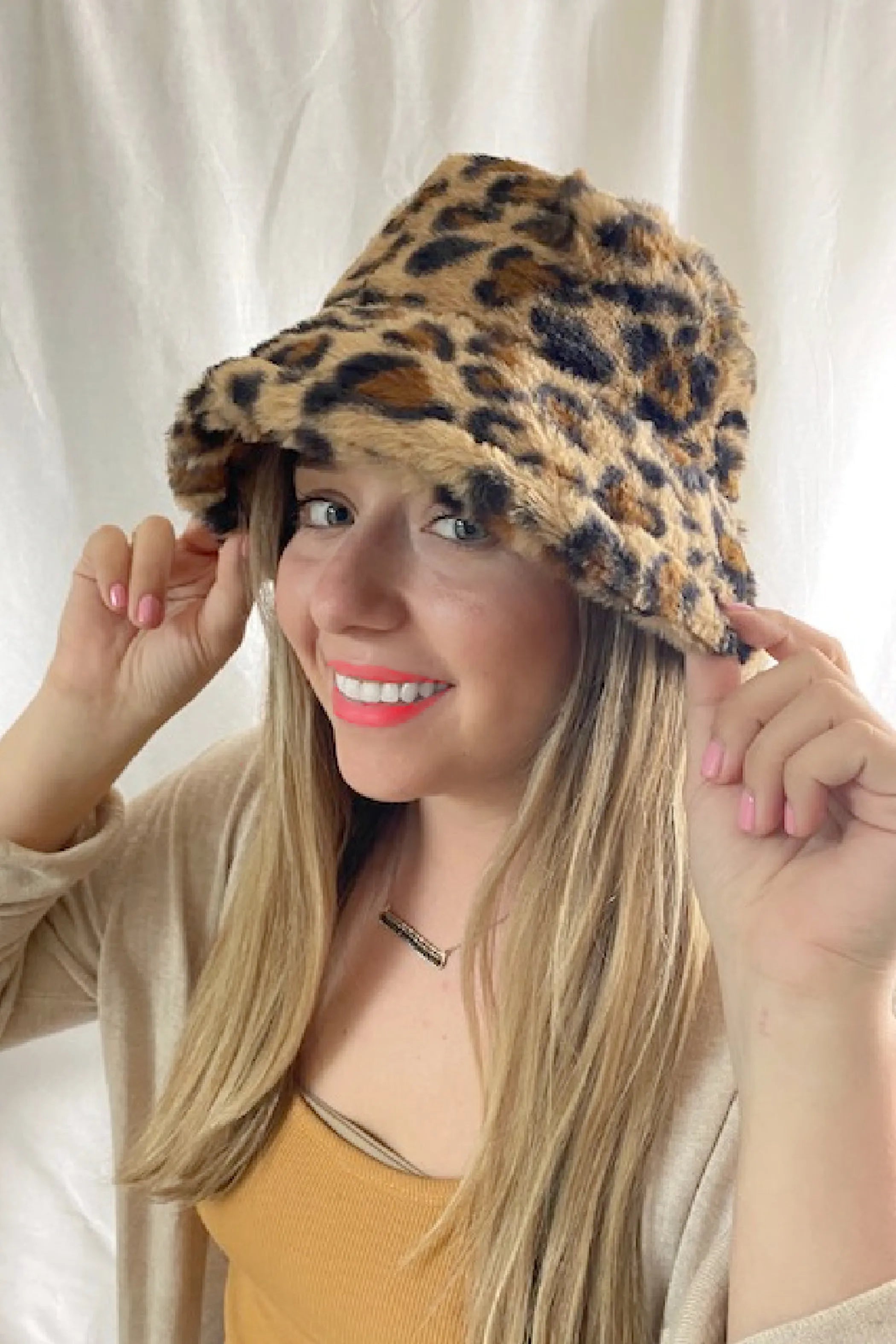 Faux Fur Bucket Hat