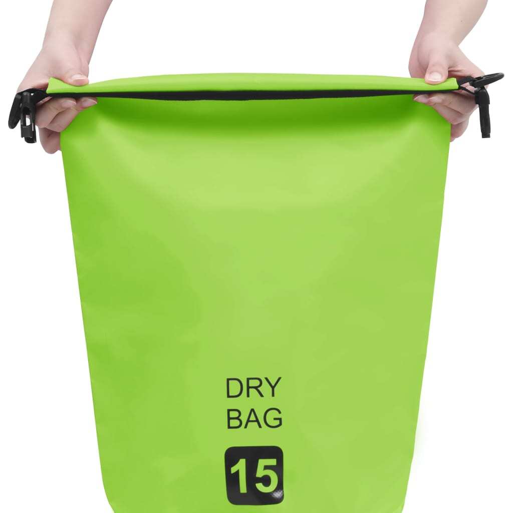 Dry Bag Green 4 gal PVC
