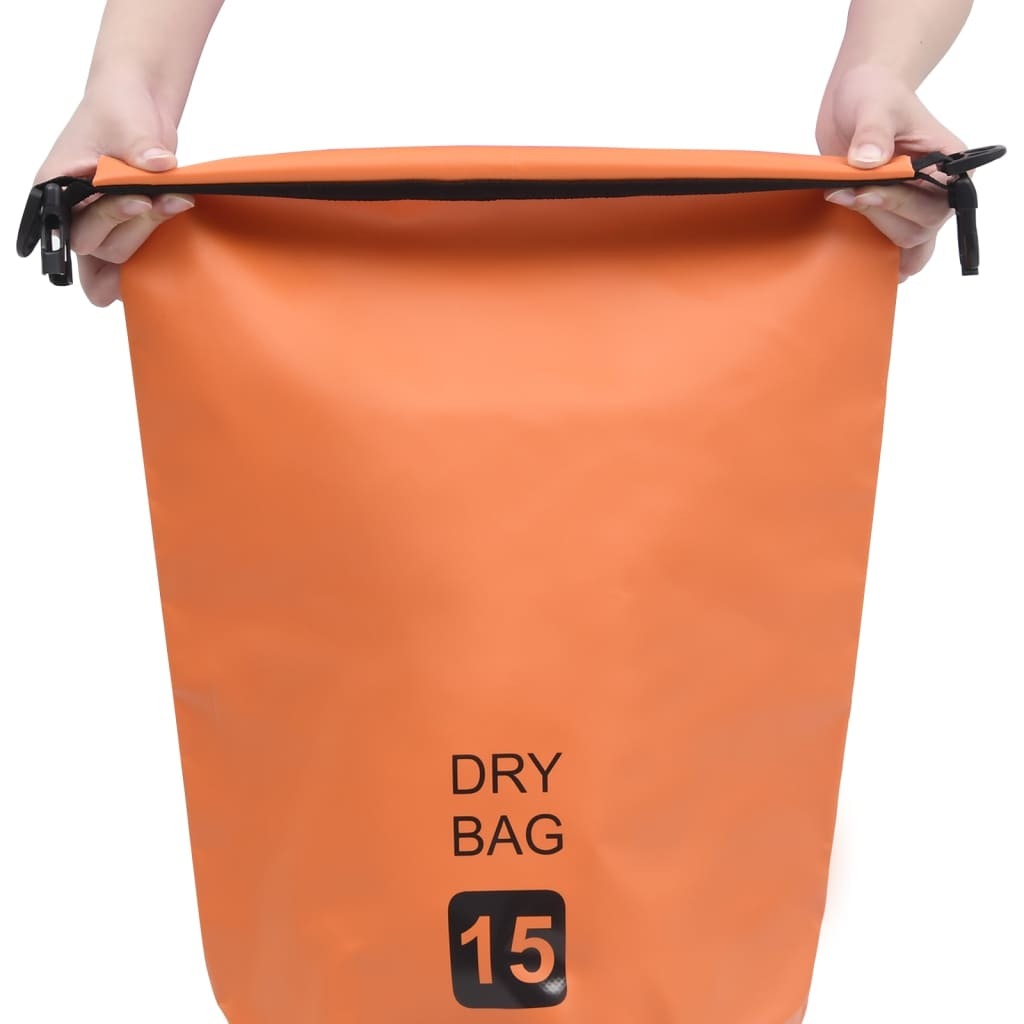 Dry Bag Orange 4 gal PVC