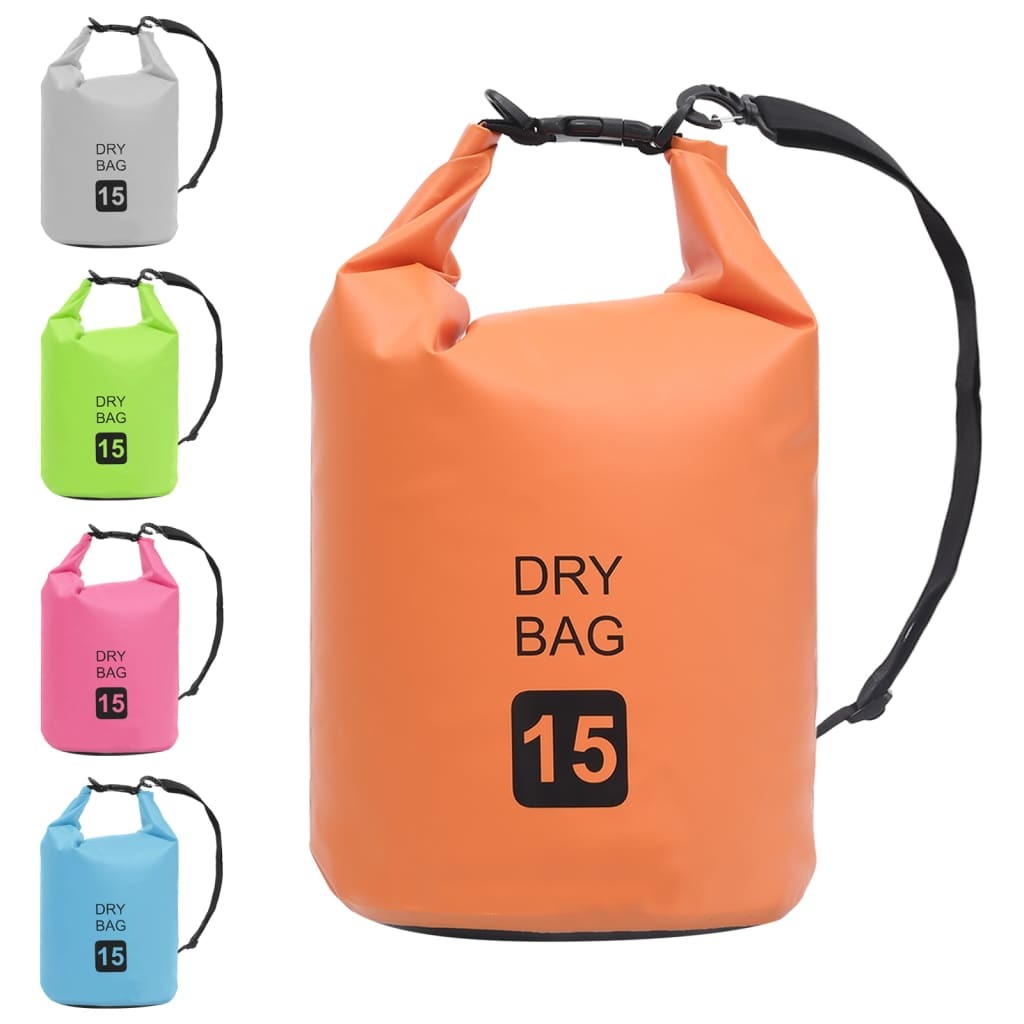 Dry Bag Orange 4 gal PVC