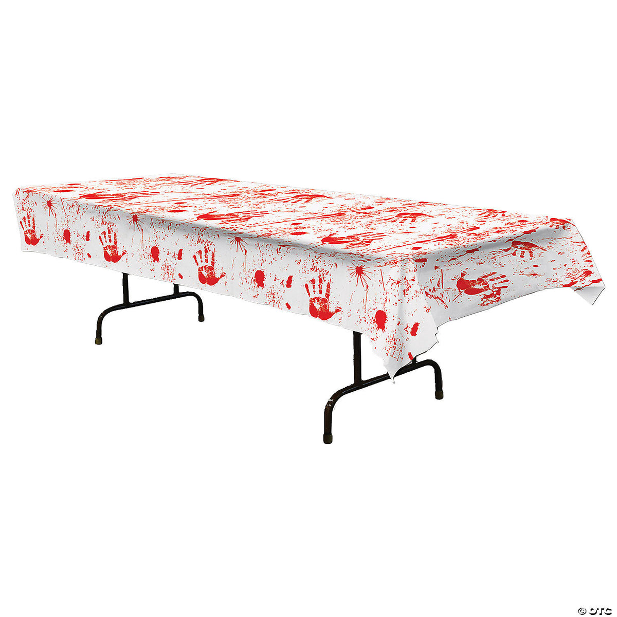 BLOODY HANDPRINTS TABLECOVER
