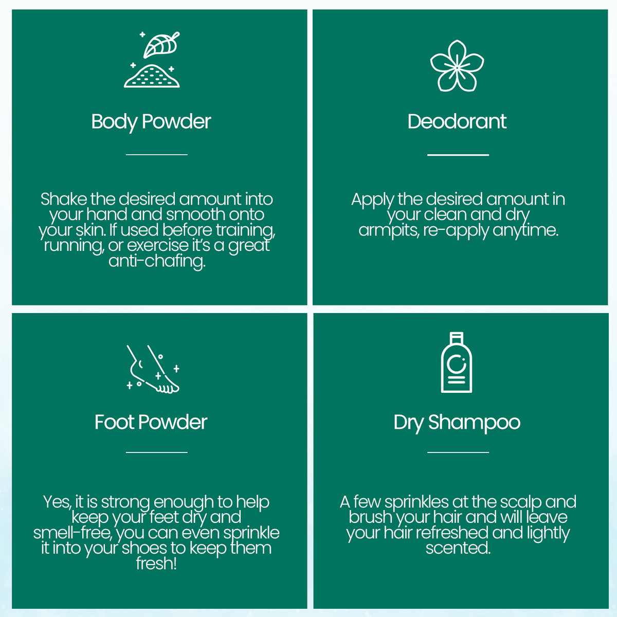 Multi-Use All-Natural Body Powder. Eco-Friendly.-3