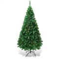 Artificial PVC Christmas Tree with Solid Metal Stand-5 ft - Color: Green - Size: 5 ft