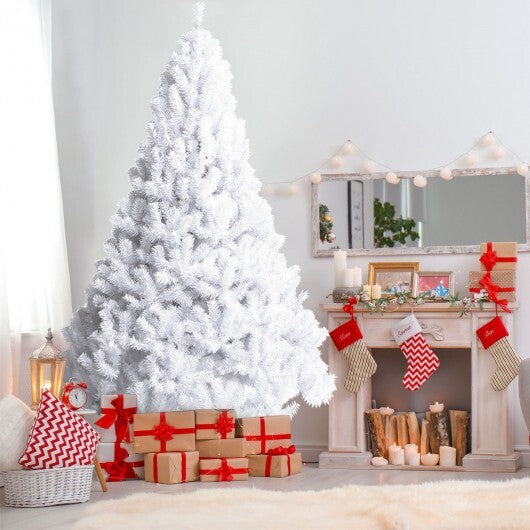 5 ft White Artificial PVC Christmas Tree - Color: White - Size: 5 ft