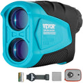 Golf Rangefinder, 900 Yards Laser Golfing Hunting Range Finder, 6X Magnification Distance Measuring, Golfing Accessory with External Magnet Mount, High-Precision Flag Lock, Slope, and Batteries