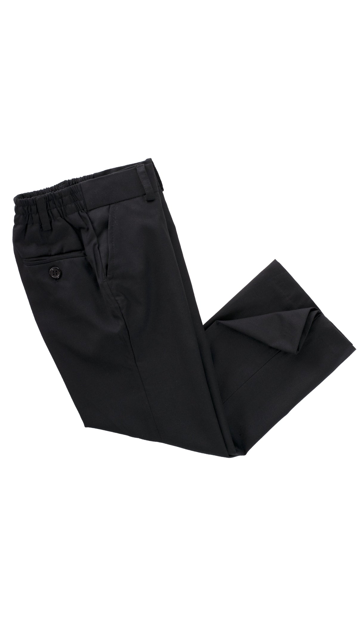 Ezra Black Regular Fit Boys Dress Pants-4
