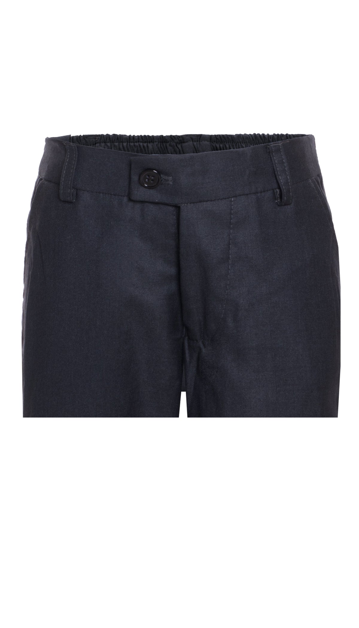 Ezra Charcoal Regular Fit Boys Dress Pants-2