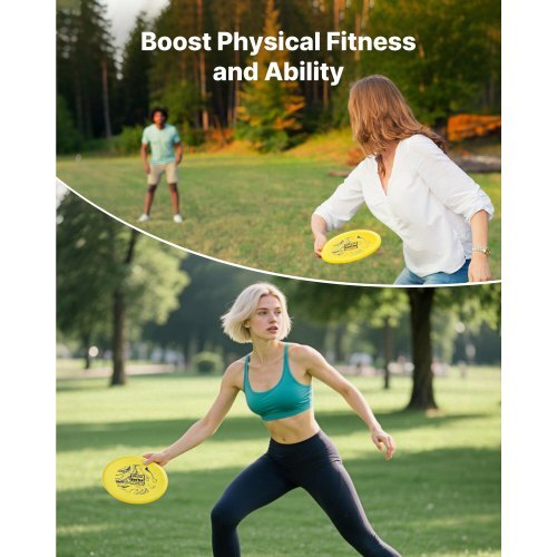 Disc Golf Set, 3 Pack Disc Golf Starter Set, Beginners Flying Discs for Full-Body Strength Training, with Putter, Mid-Range, Driver for Outdoor Backyard, Lawn, Beach, and Park