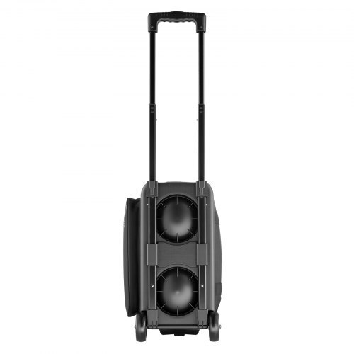 Bowling Ball Bag, 2 Ball Double Roller Bowling Bag with Wheels, Featuring a Separate Compartment for Shoes (Up To US Size 16) & Oversized Accessory Pocket, Retractable Handle Extends to 41.32 in