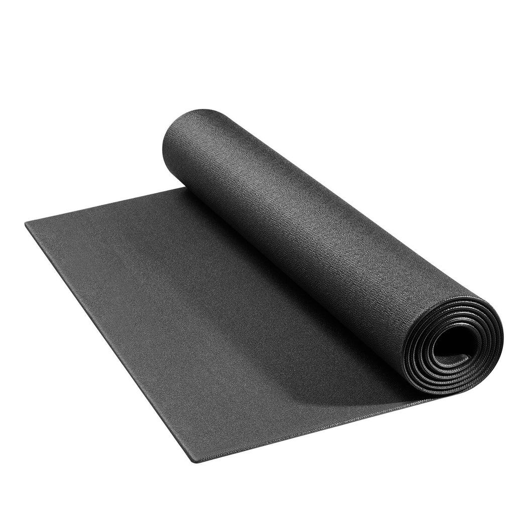 Treadmill Mat for Carpet Floor, 1/4" Thick, 36" x 78" Exercise Equipment Mat for Treadmills, Elliptical, Rowing Machine, High Density PVC Floor Protector, Waterproof and Non-slip for Home Gym