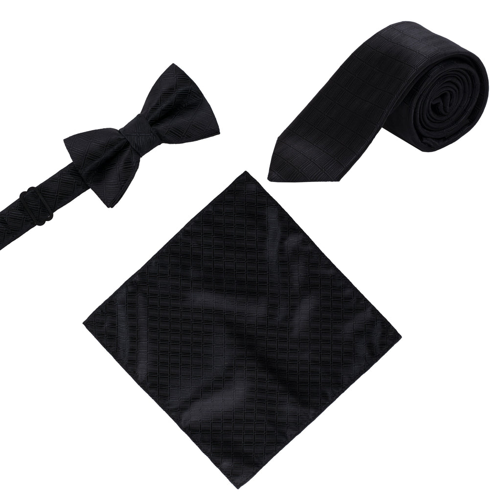 Ferrecci Boys 300 Series Vest Set Black-1