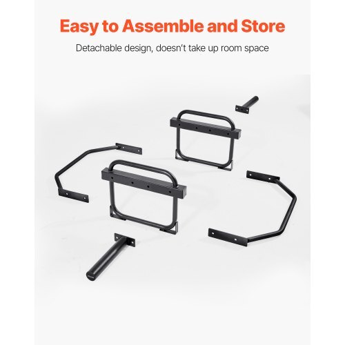 Trap Bar Hex Bar, 2-Inch Hex Barbell, 500 LBS Capacity Shrug Bars, Weightlifting and Strength Training Equipment, Home Gym for Squats, Deadlifts, Shoulder Presses, Black