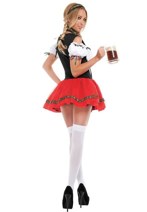 Vintage Beer Girl Costume