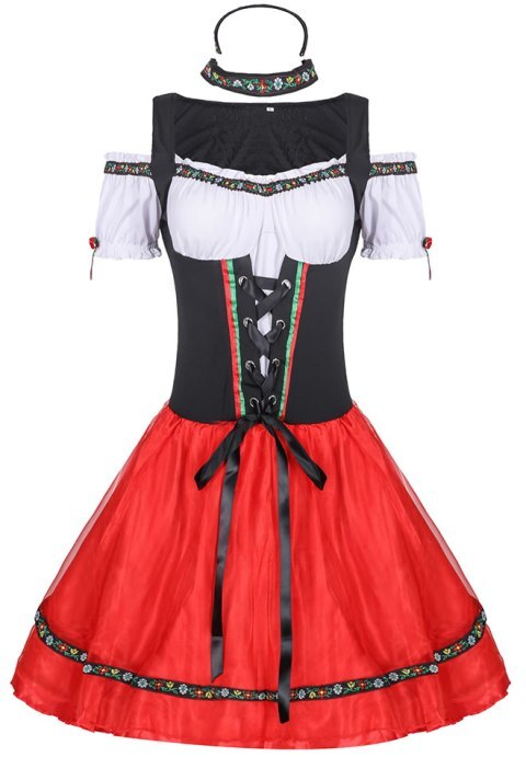 Vintage Beer Girl Costume