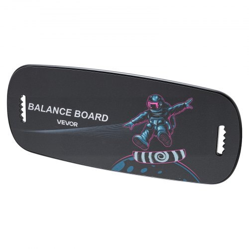 Balance Board, 2-in-1 Wobble Board Trainer for Adults, Premium Wooden Balance Training Equipment, with Roller, Magnetic Stoppers, Storage Rack, for Core Workouts, Surf Trainer & Physical Therapy
