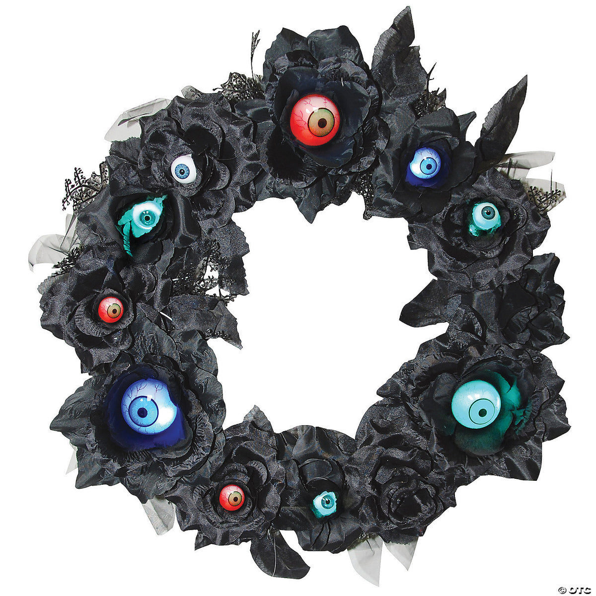 HALLOWEEN EYEBALL WREATH