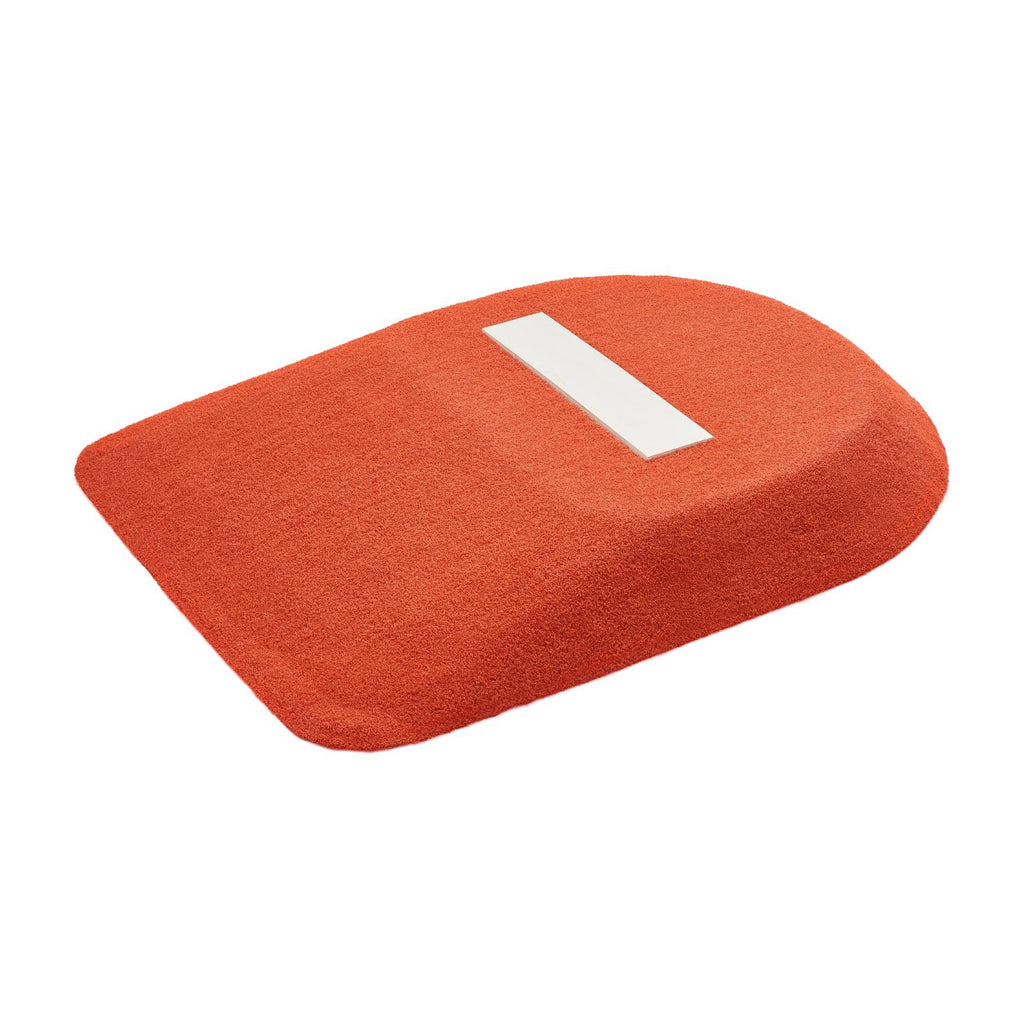 Pitching Mound, Portable Baseball Game Mound, 42 in Indoor Outdoor Pitching Practice and Training Equipment, One-Piece Softball Pitching Aids with Antifade Turf and Pitching Rubber