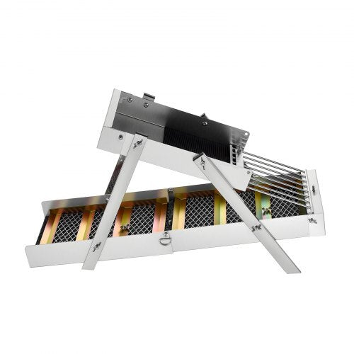Highbanker Gold Panning Kit, 50" 3-in-1 Folding High Banker Gold Sluice Box, 26 PCS Portable Mining Equipment Prospecting Kit with Gold Pans, Classifier Screen, Magnet, Backpack, and Accessories