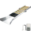 Folding Aluminum Alloy Sluice Box, Compact 50" Sluice Boxes for Gold, Lightweight Gold Sluice Equipment, Portable Sluice Boxes with Miner's Moss, River, Creek, Gold Panning, Prospecting, Dredgin