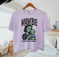Mom Halloween Shirt Mombie Momster Tee Halloween Gift for Mom Funny Mama Halloween Shirt Spooky Shirt Fall Tshirt Comfort Colors Cropped