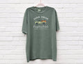 Pumpkin Truck Shirt Happy Fall Autumn Leaves Truck Pumpkin Patch Tshirt Halloween Shirt Oversized Tee Comfort Colors