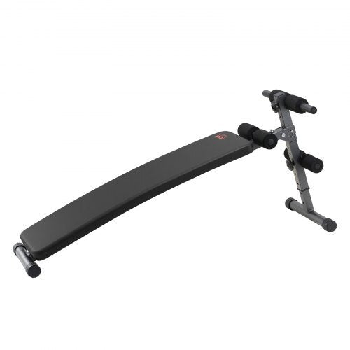 Sit Up Bench, Folding Curved Decline Ab Bench, with 5 Adjustable Height Settings, Heavy-Duty Steel, Non-Slip Design, 500 Lbs Capacity for Home Gym Workouts, Strength Training, Full Body Muscles