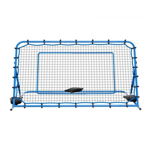 Soccer Rebounder Net, Quick-Switch Angle Soccer Goal Rebounder for Control, Passing Practice, Heavy-Duty Iron Frame & PE Net, Easy Setup Ball Training Aids & Equipment for Teens&Adults,7 x 4 ft
