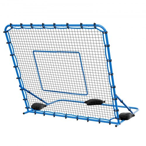 Soccer Rebounder Net, Quick-Switch Angle Soccer Goal Rebounder for Control, Passing Practice, Heavy-Duty Iron Frame & PE Net, Easy Setup Ball Training Aids & Equipment for Teens&Adults,7 x 6 ft