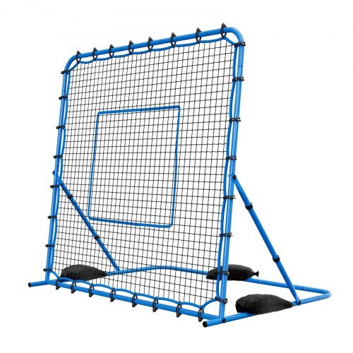 Soccer Rebounder Net, Quick-Switch Angle Soccer Goal Rebounder for Control, Passing Practice, Heavy-Duty Iron Frame & PE Net, Easy Setup Ball Training Aids & Equipment for Teens&Adults,7 x 6 ft
