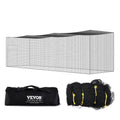 Baseball Batting Netting, Professional Softball Baseball Batting Hitting Training Net, Practice Portable Pitching Cage Net with Door & Carry Bag, Heavy Duty Enclosed PE Netting, 35FT (NET ONLY)