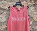 Hibiscus Flower Tank Top Tshirt Aloha Hawaii Shirt Comfort Colors Tshirts Oversized T-shirt Beach T Shirt Summer Tee Vacation Shirt